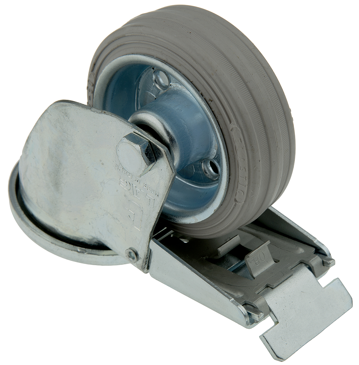 LAG Swivel Castor Wheel, 60kg Capacity, 80mm Wheel
