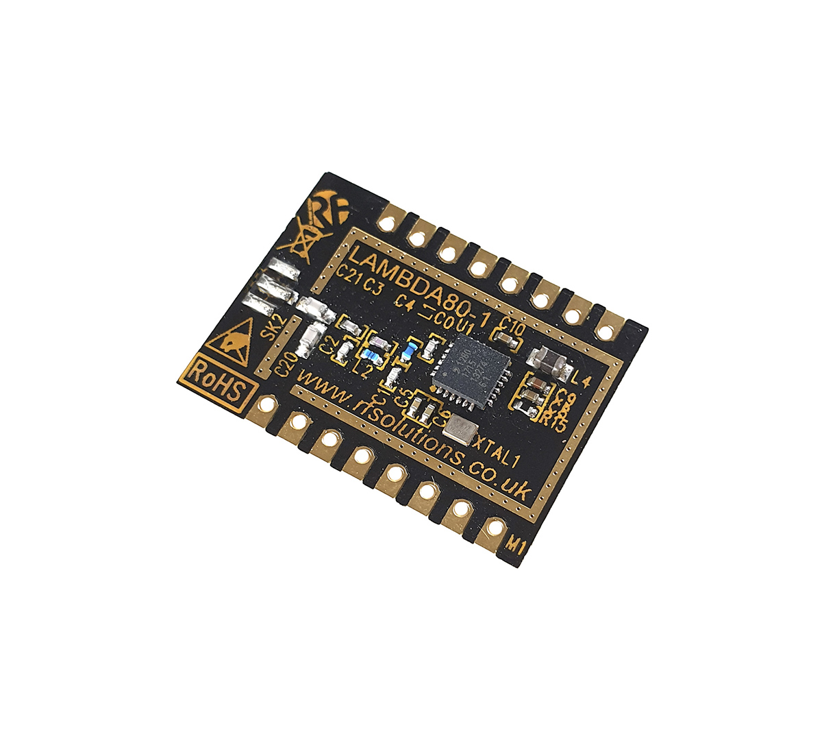 RF Solutions, LoRa Module Transceiver 2.4GHz, -132dBm Receiver Sensitivity
