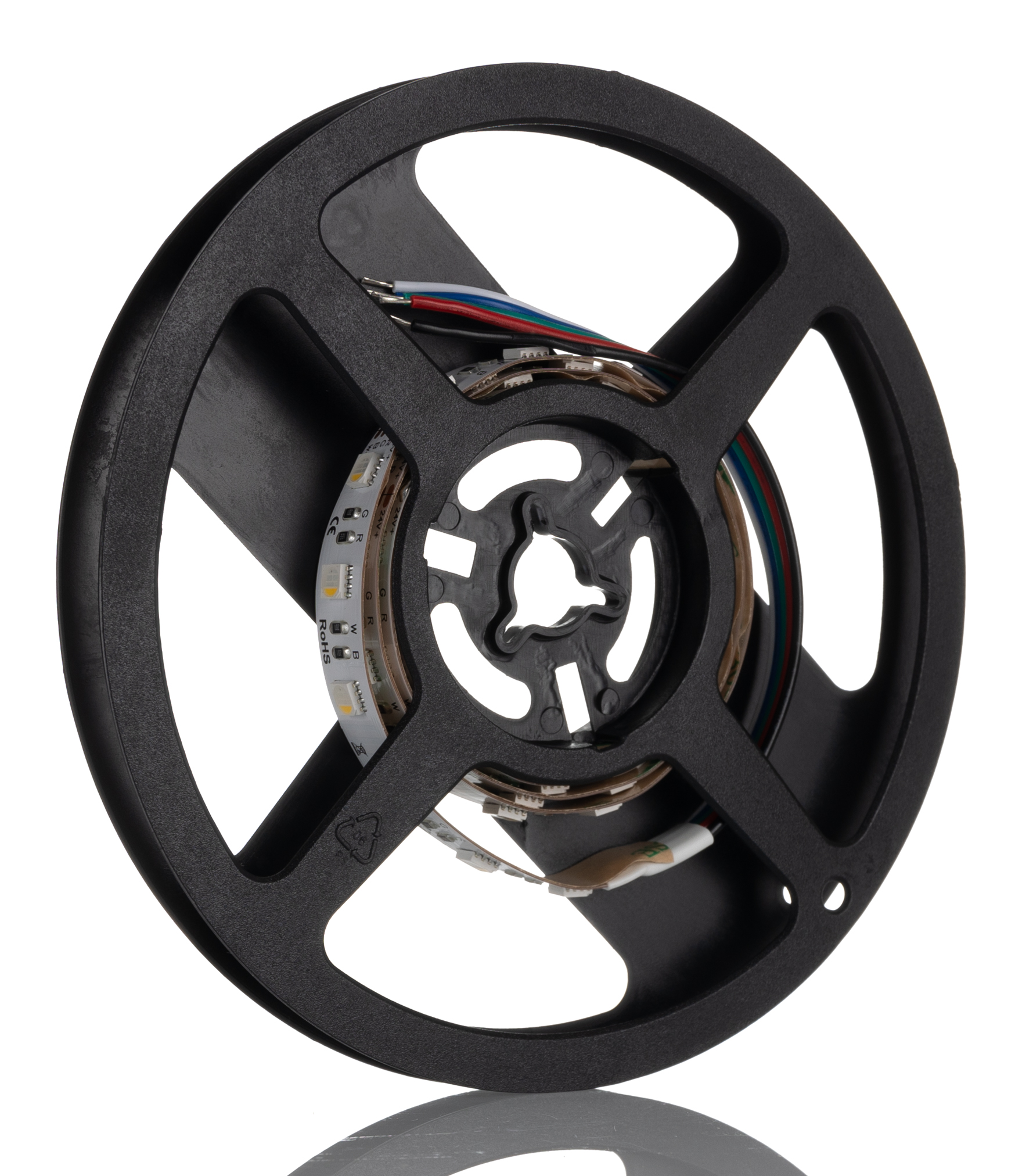 RS PRO 24V dc RGB LED Strip Light, 4000K Colour Temp, 1m Length