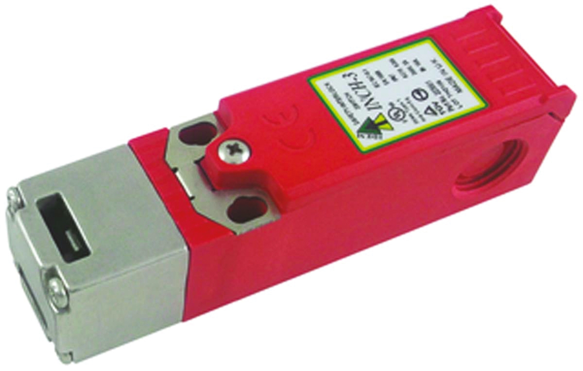 IDEM INCH-3 Safety Interlock Switch, 2NC/1NO, Keyed, Glass Fibre Polyester