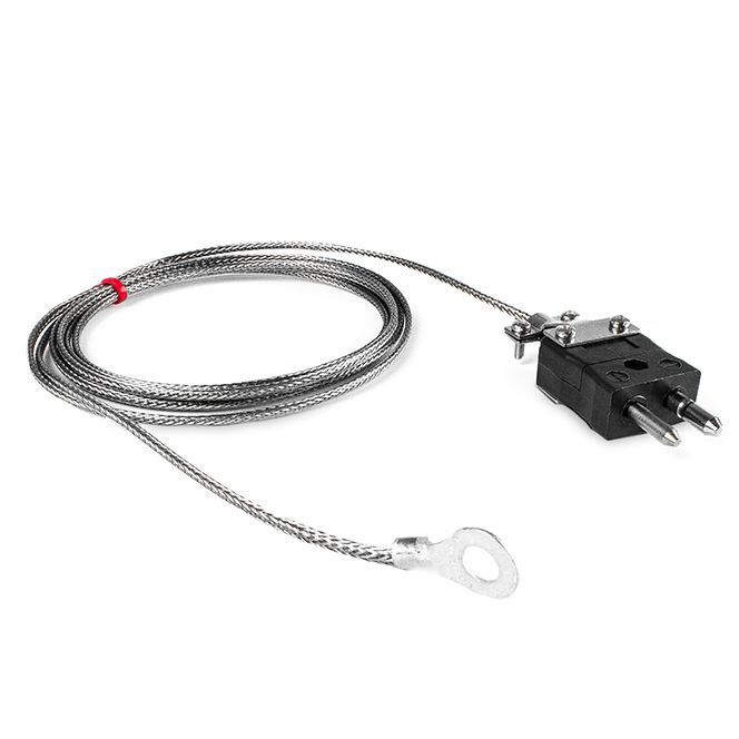 RS PRO Type J Washer Thermocouple 2m Length, 8mm Diameter → +350°C