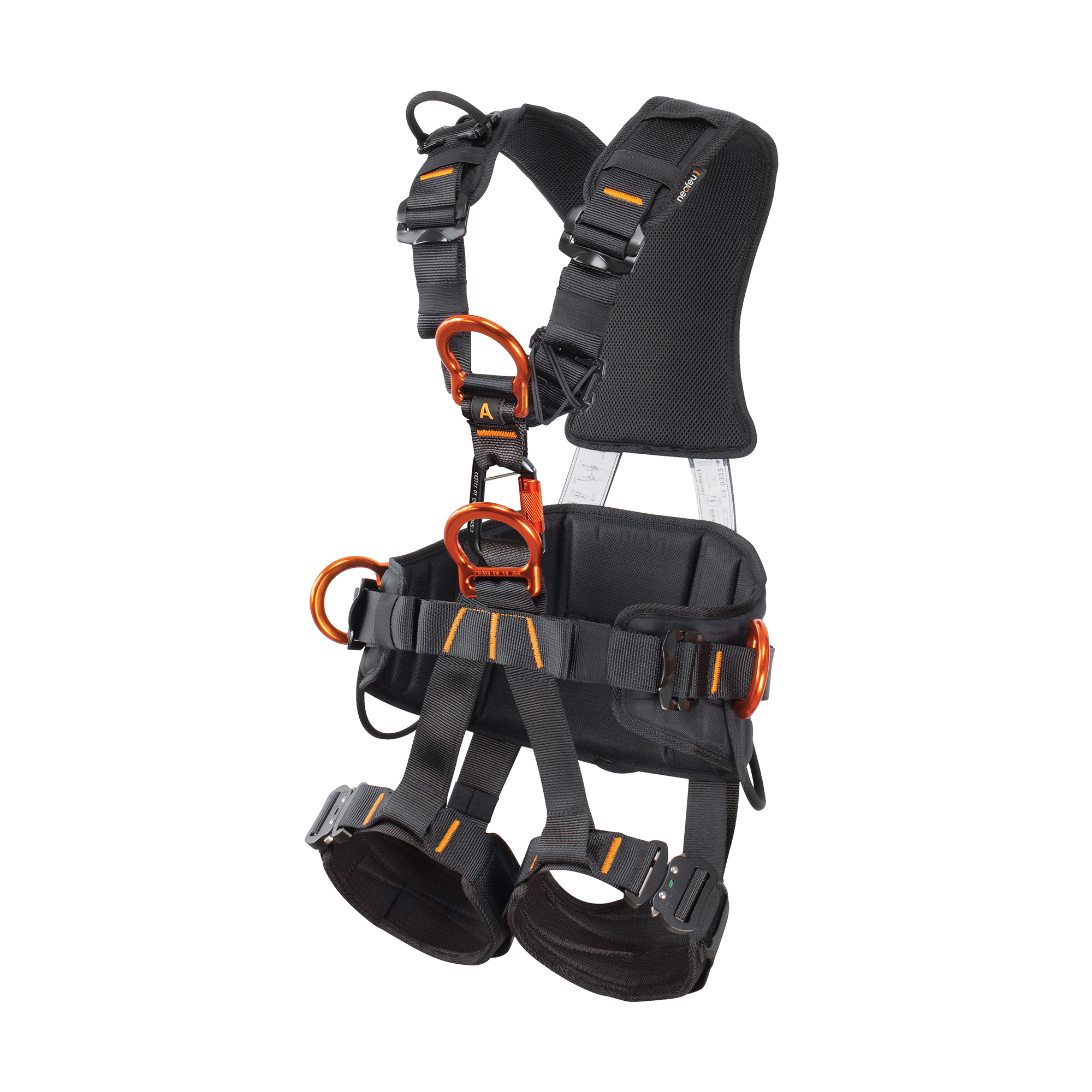 NEOFEU NUS130..ML Front, Rear, Sides Attachment Safety Harness, 140kg Max, M/L