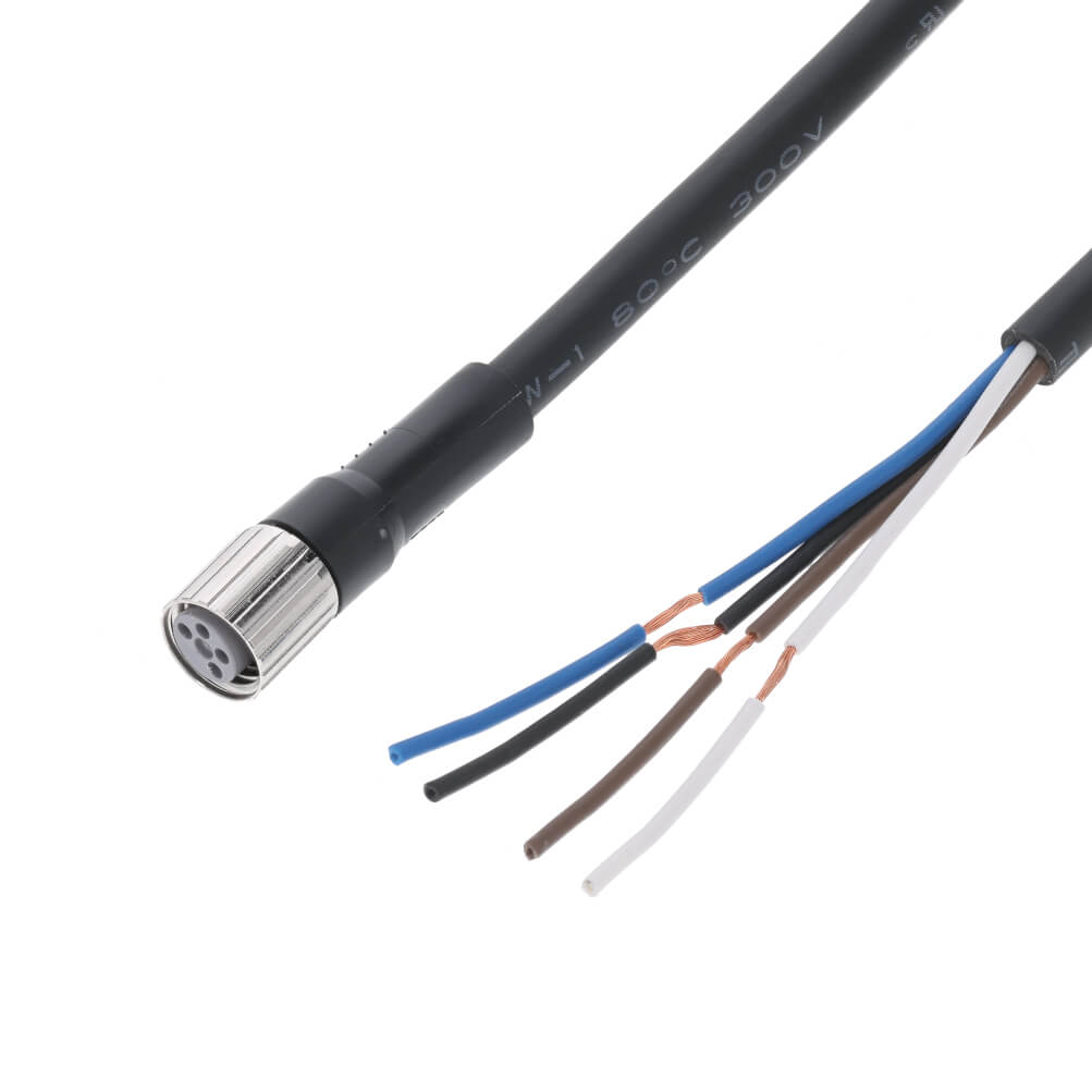 Omron Male M12 to Female M8, M12 Sensor Actuator Cable