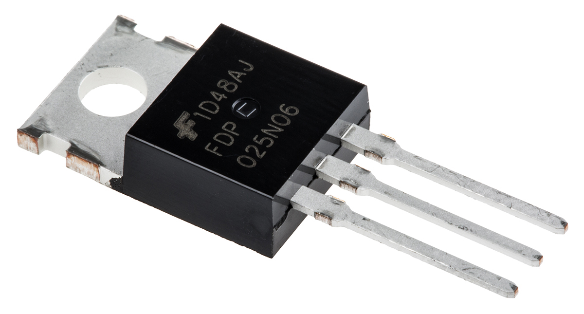 onsemi PowerTrench Type N-Channel MOSFET, 265 A, 60 V Enhancement, 3-Pin TO-220 FDP025N06