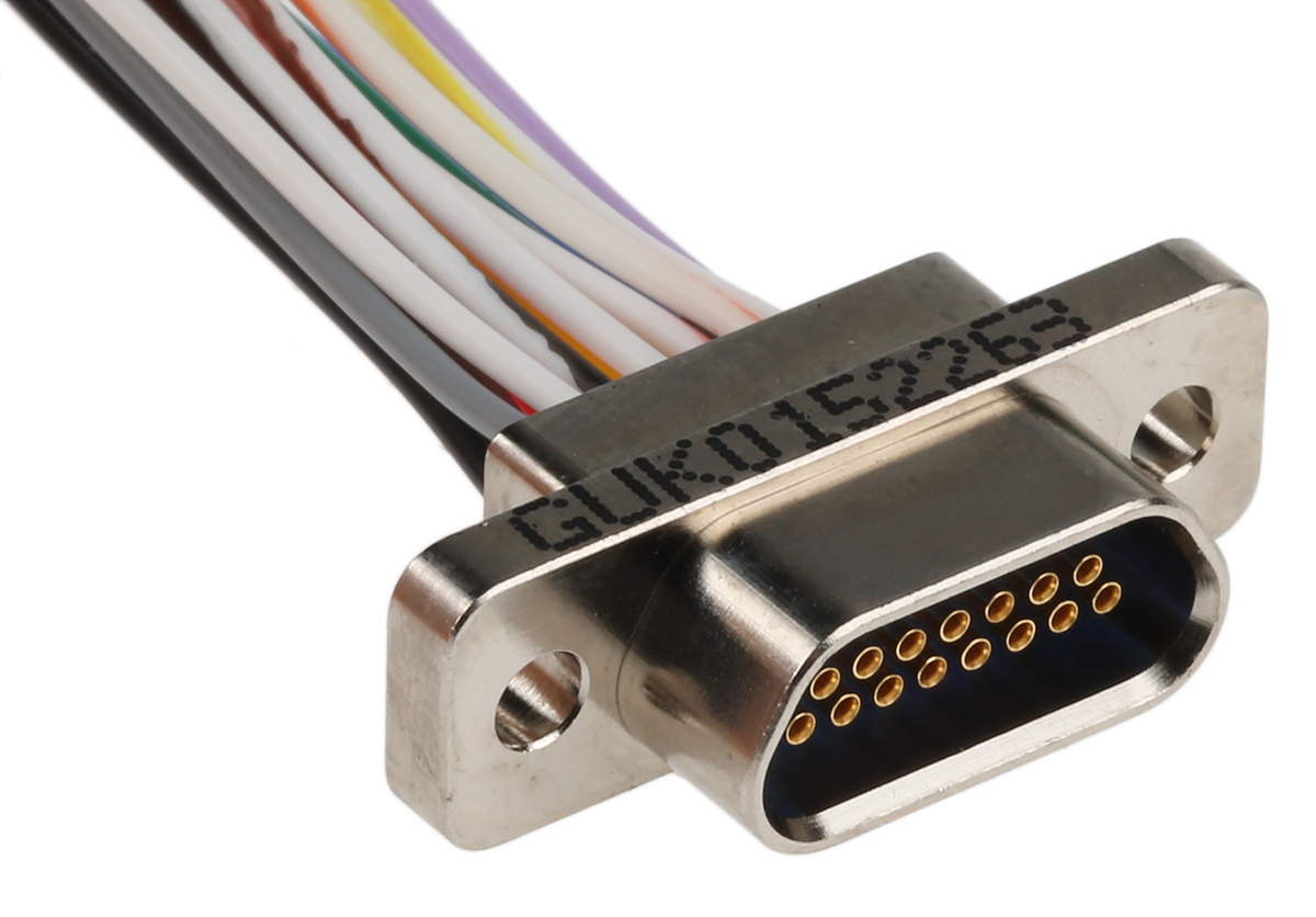 Glenair MWDM 15 Way D-sub Connector Socket