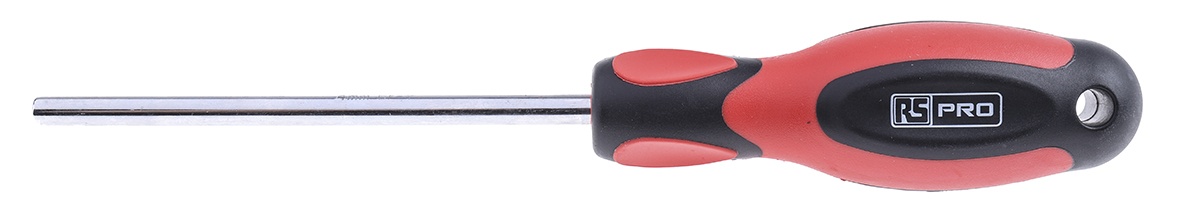 RS PRO Hexagon Nut Driver, 4 mm Tip, 125 mm Blade