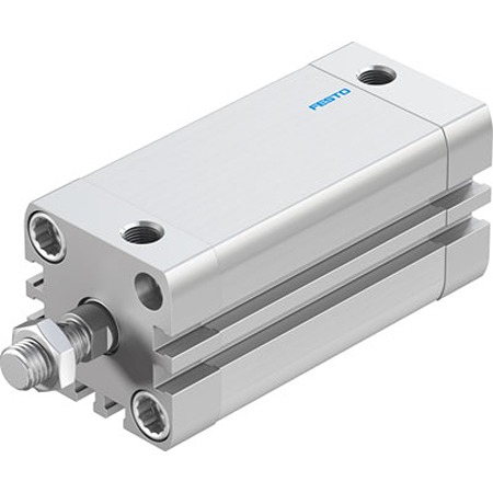 Festo Pneumatic Compact Cylinder - ADN-32-70-A-P-A 32 mm Bore, 70 mm ADN Series, Double Acting Acting