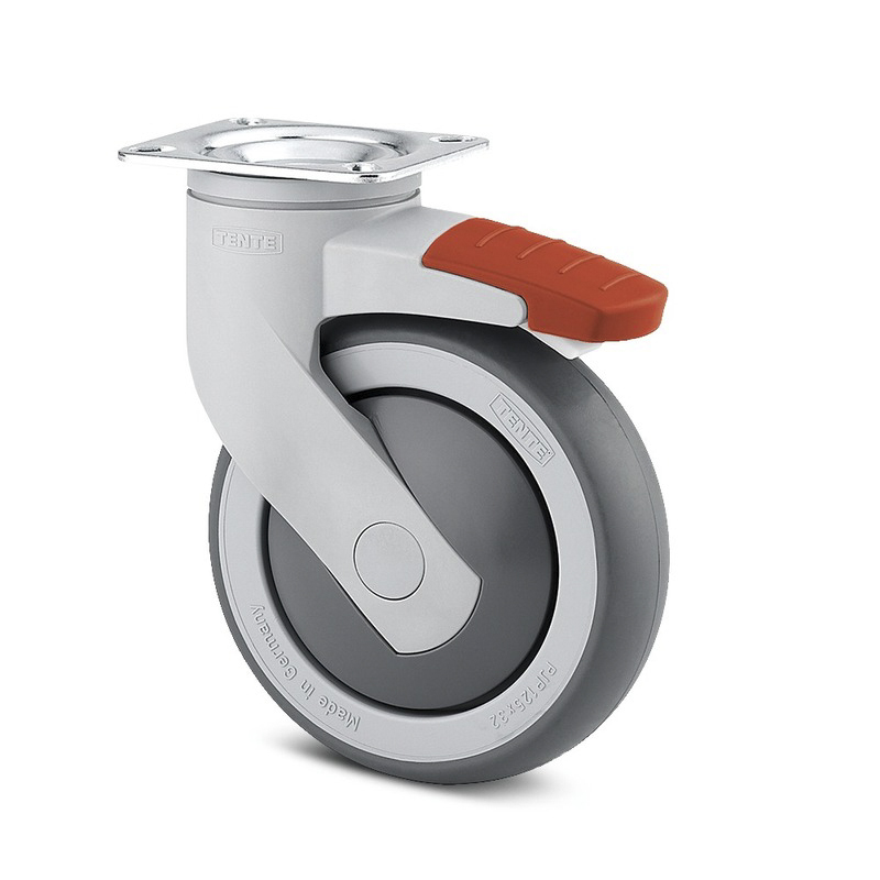 Tente Swivel Castor Wheel, 200kg Capacity, 100mm Wheel