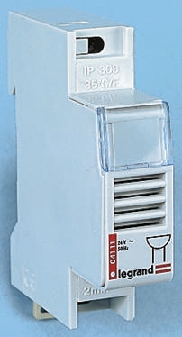 Legrand DIN Rail Mount Buzzer, 24 V ac, 75dB at 1 m, AC, Single-Tone
