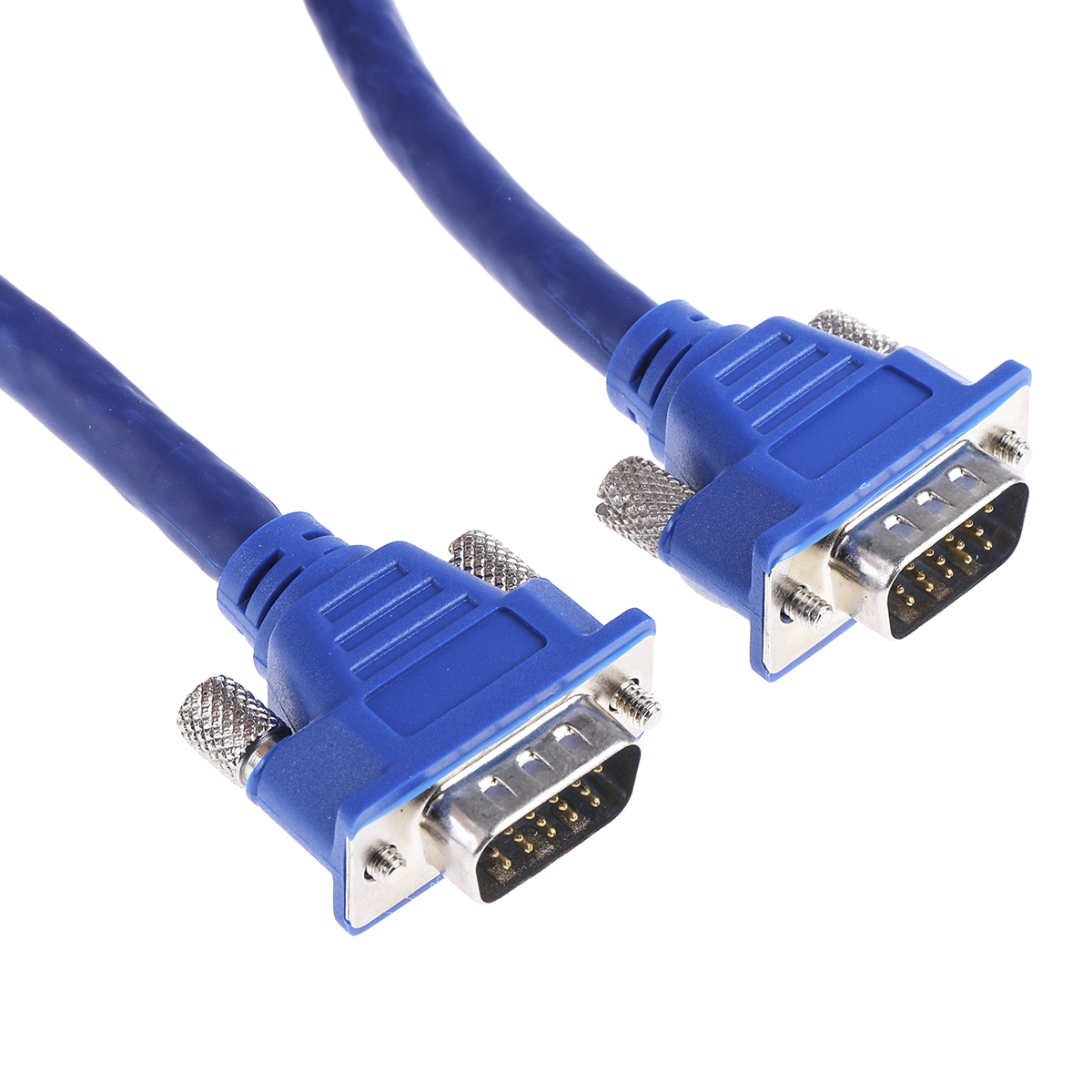 RS PRO Male VGA to Male VGA Cable, 5m Blue