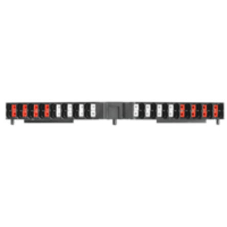 Weidmuller 1173780000 P Series Black, Octuple-Level, Push In Termination