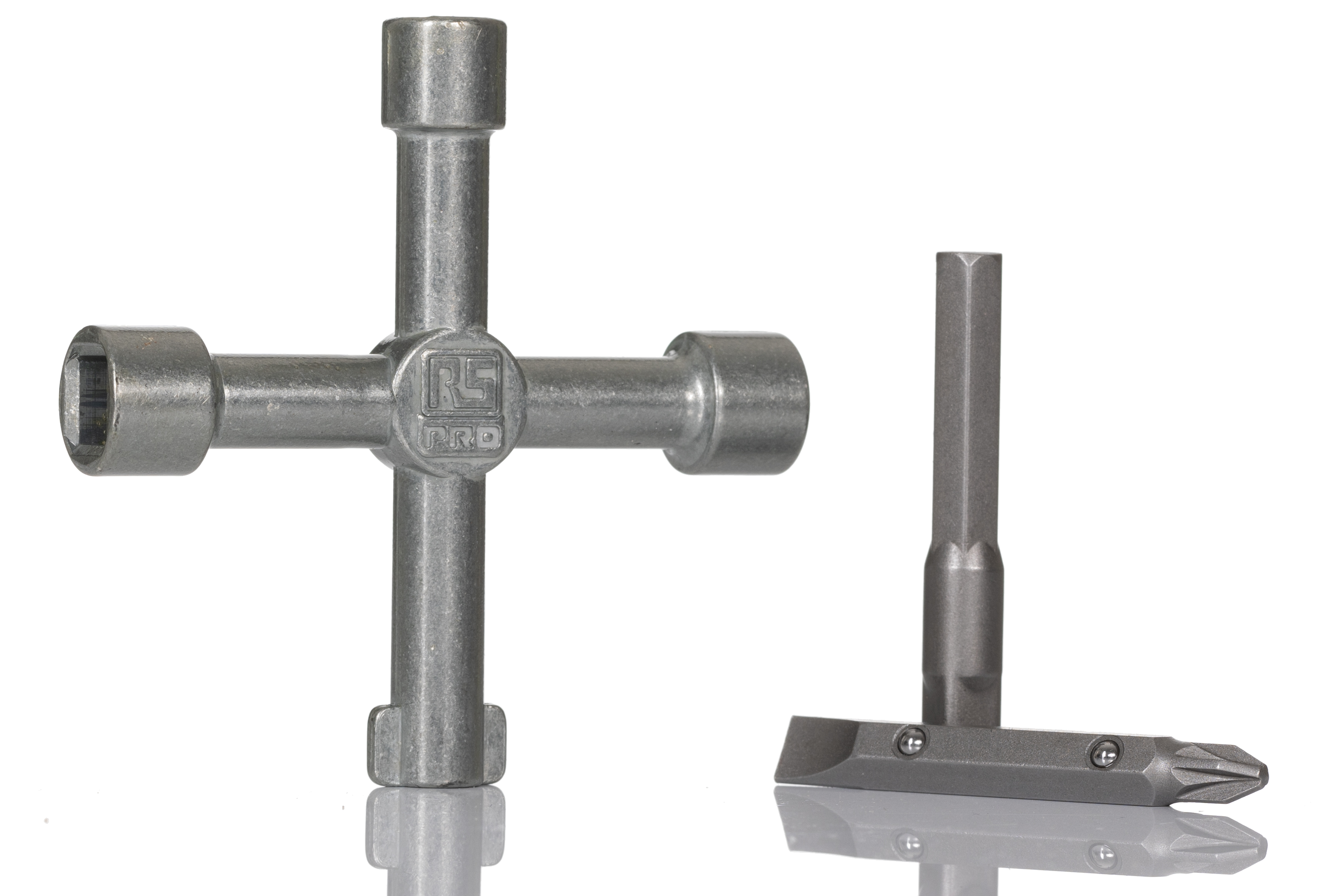 RS PRO Zinc Alloy 5-way Control Cabinet Key