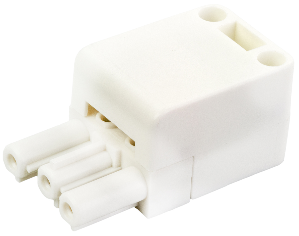 Wieland GST18 Series Connector, 3-Pole, Female, 3-Way, 16A