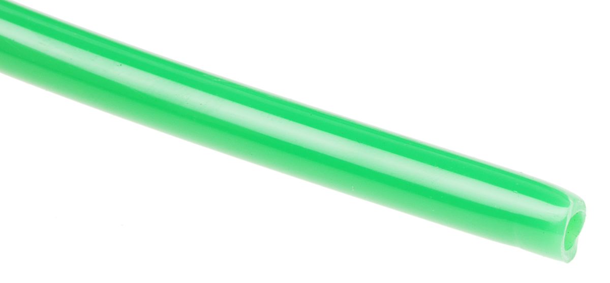 RS PRO Compressed Air Pipe Green Nylon 5mm x 30m NMF Series