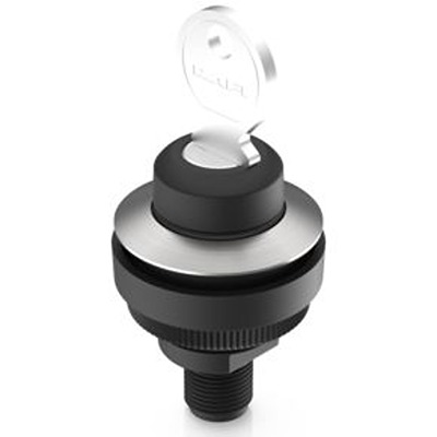 RAFI IP65 Key Switch, DPST, 100mA 2-Way Flat-Key