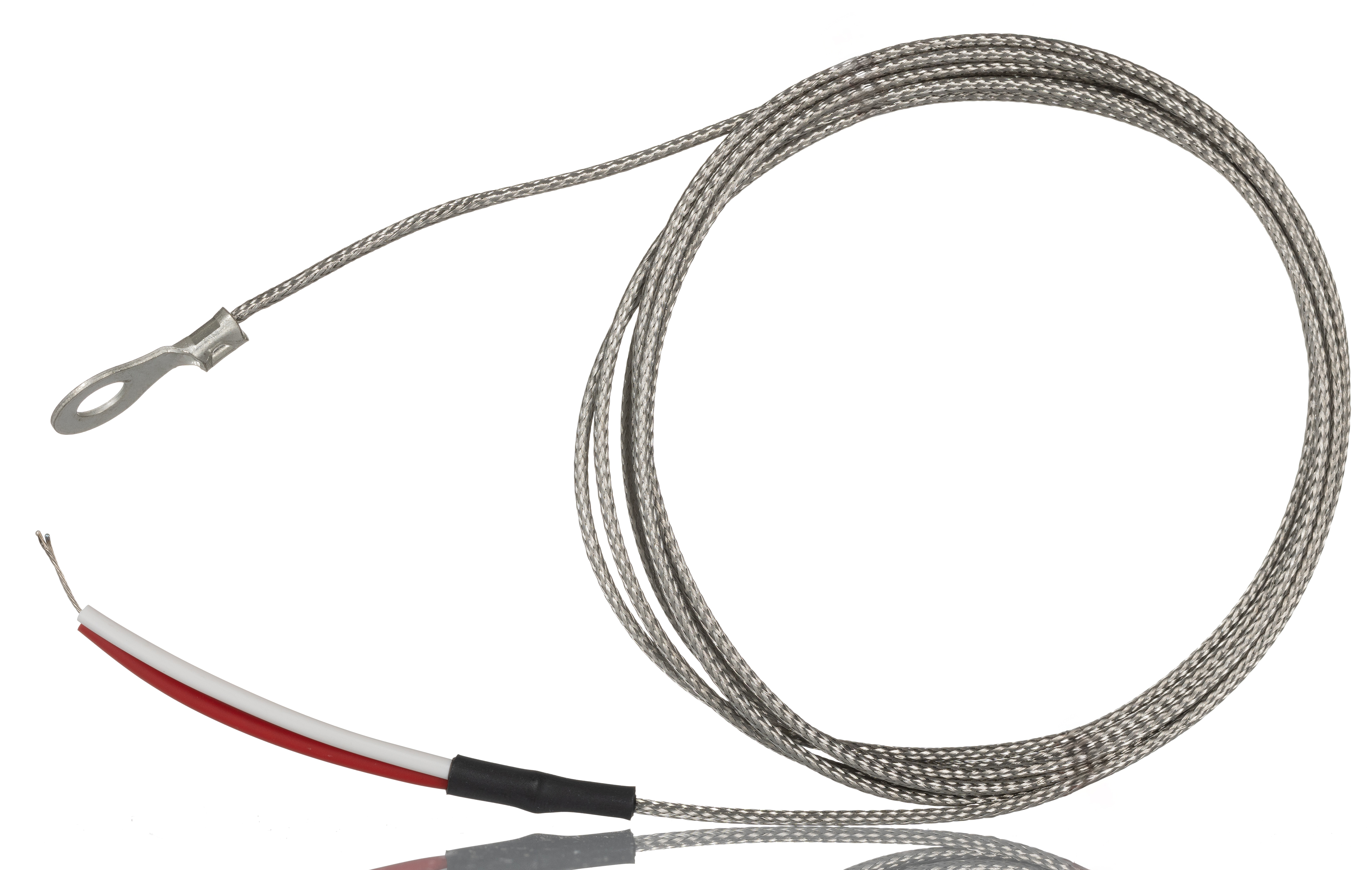 RS PRO Type K Washer Thermocouple 2m Length, 6mm Diameter → +350°C