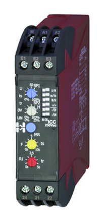 Hiquel Current Monitoring Relay, 1 Phase, DPDT, DIN Rail