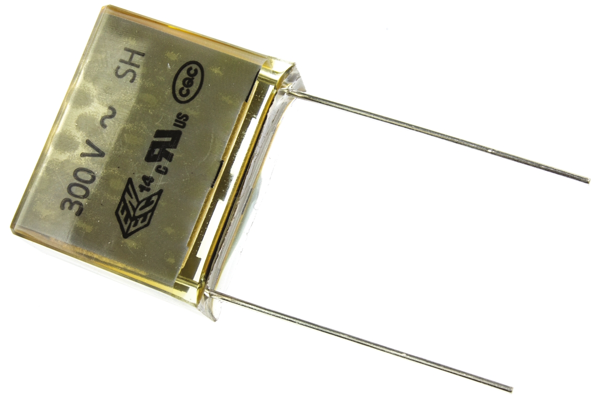 KEMET PME271 Paper Capacitor, 250V ac, ±20%, 100nF, Through Hole