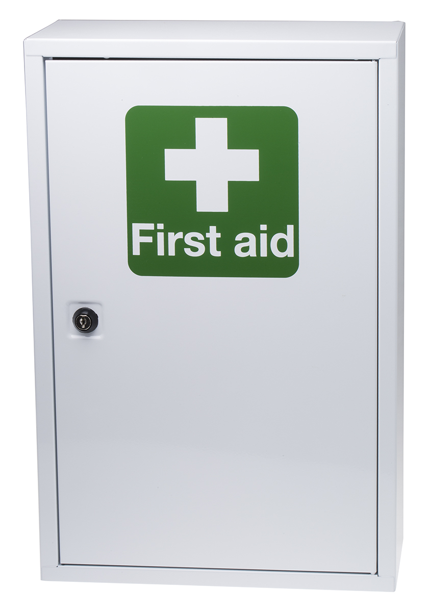 RS PRO First Aid Cabinet 470mm x 155mm x 305mm