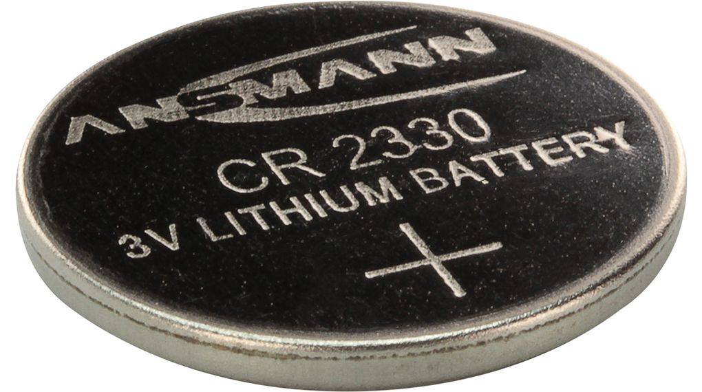 Ansmann CR2330 Coin Battery, 3V, 23mm Diameter