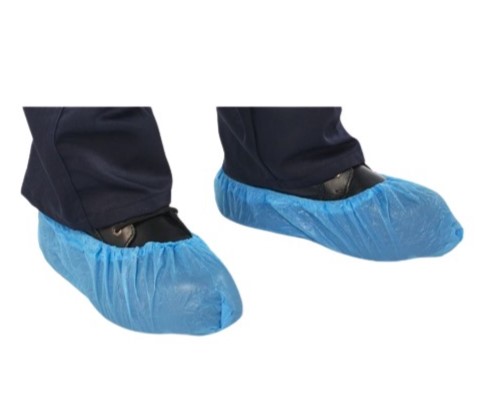 RS PRO Green Disposable Visitor Shoe Cover, One Size, 100Each pack, For Use In Food, Industrial