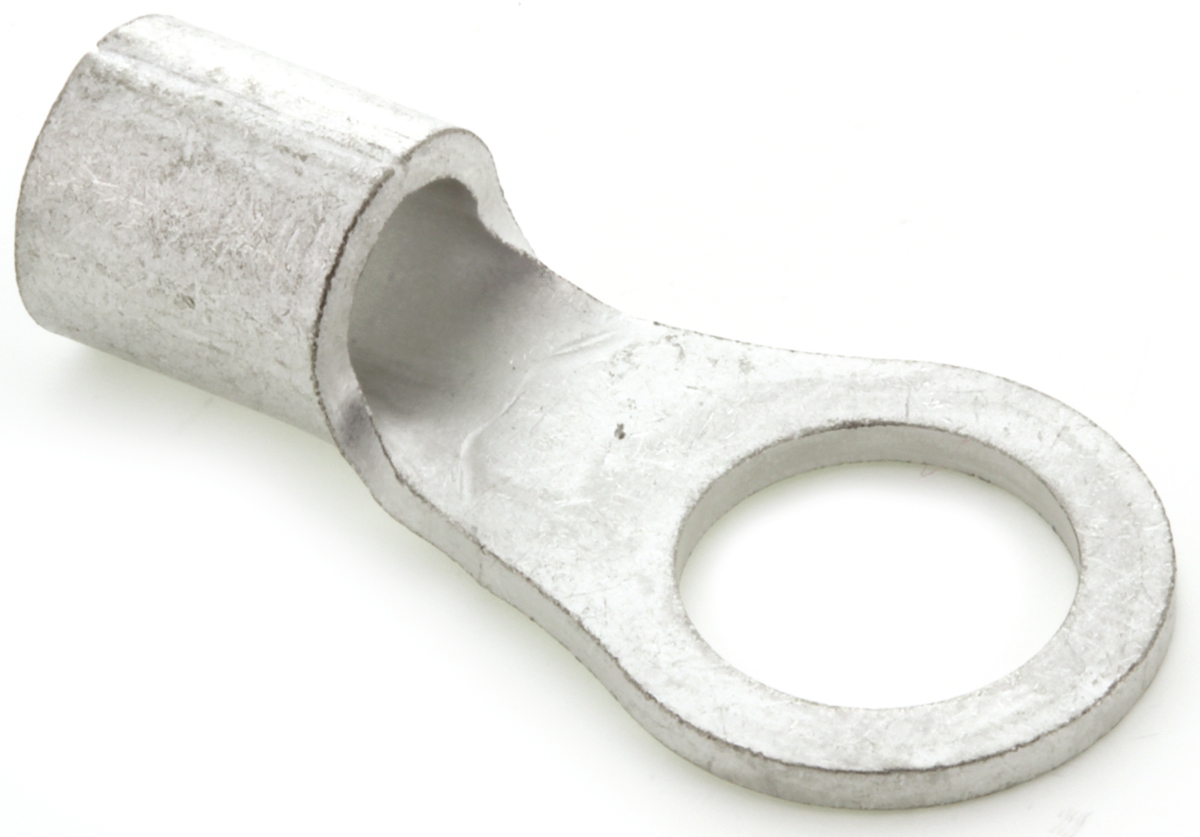 JST, R Uninsulated Ring Terminal, 10mm Stud Size, 10.5mm² to 16.78mm² Wire Size