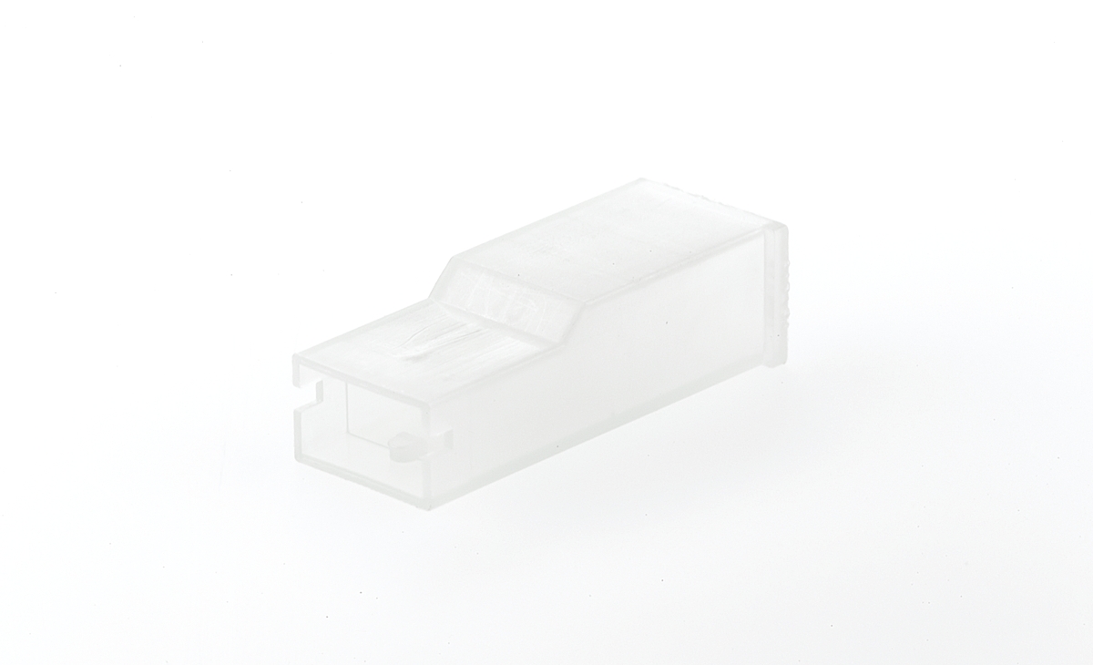 TE Connectivity, Positive Lock .250 1 Way Crimp Terminal Housing