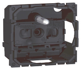 Legrand Mosaïc Black 1 Gang Plug Socket, 16A, Type E - French, Indoor Use