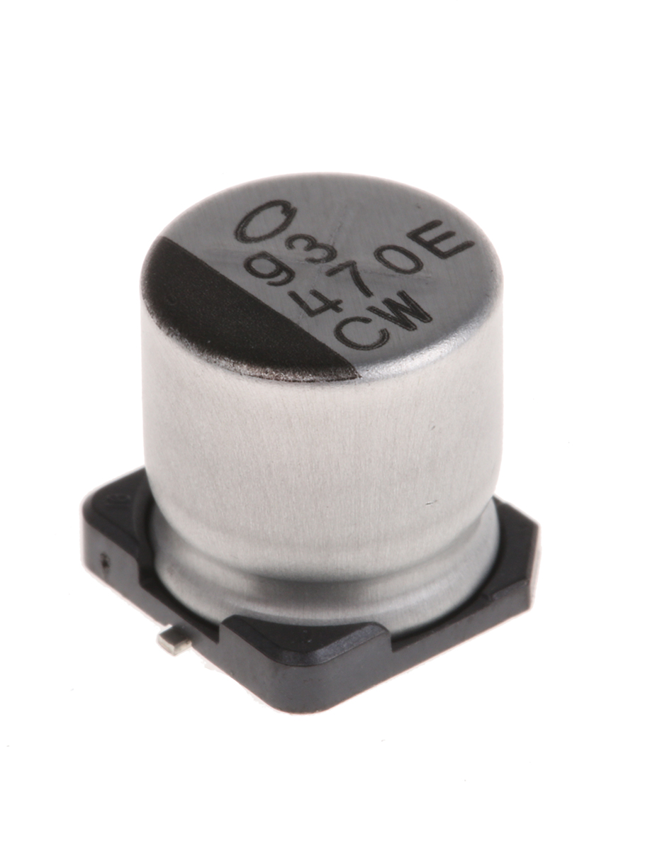 Nichicon 470μF Aluminium Electrolytic Capacitor 25V dc, Surface Mount - UCW1E471MNL1GS