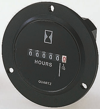 Kübler HR 76.1 Hour Meter, 6 Digit, 115 V ac