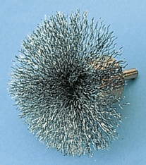 Tivoly Steel Circular Abrasive Brush, 50mm Diameter