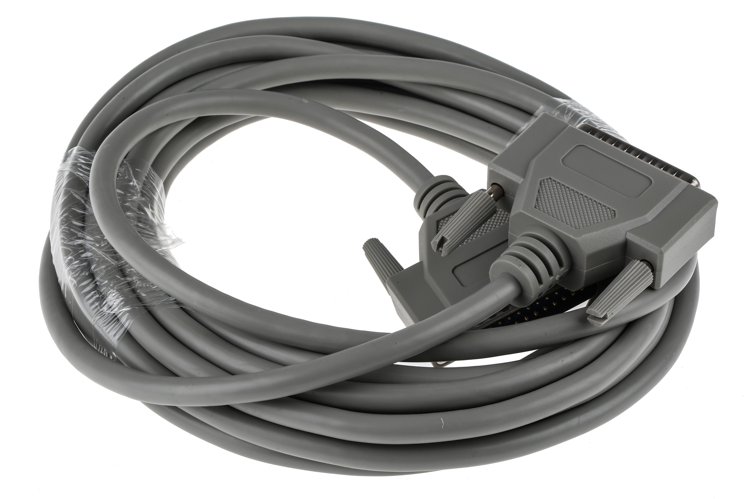 RS PRO Male 25 Pin D-sub to Male 25 Pin D-sub Serial Cable, 6m PVC