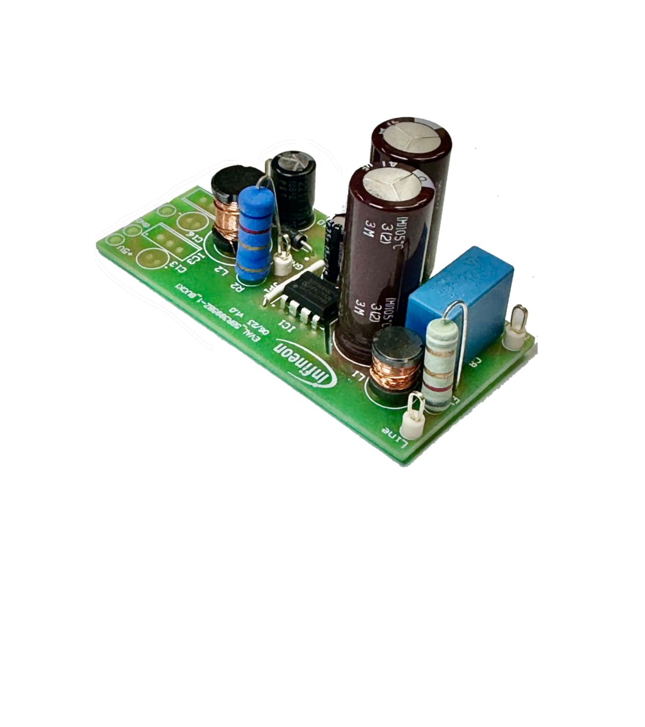 Infineon EVAL5BR3995BZ1BUCK1TOBO1 Power Management for EVAL5BR3995BZ1BUCK1 for ICE5BR3995BZ-1