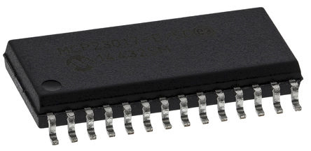 Microchip 16-Channel I/O Expander I2C, Serial 28-Pin SOIC, MCP23017-E/SO