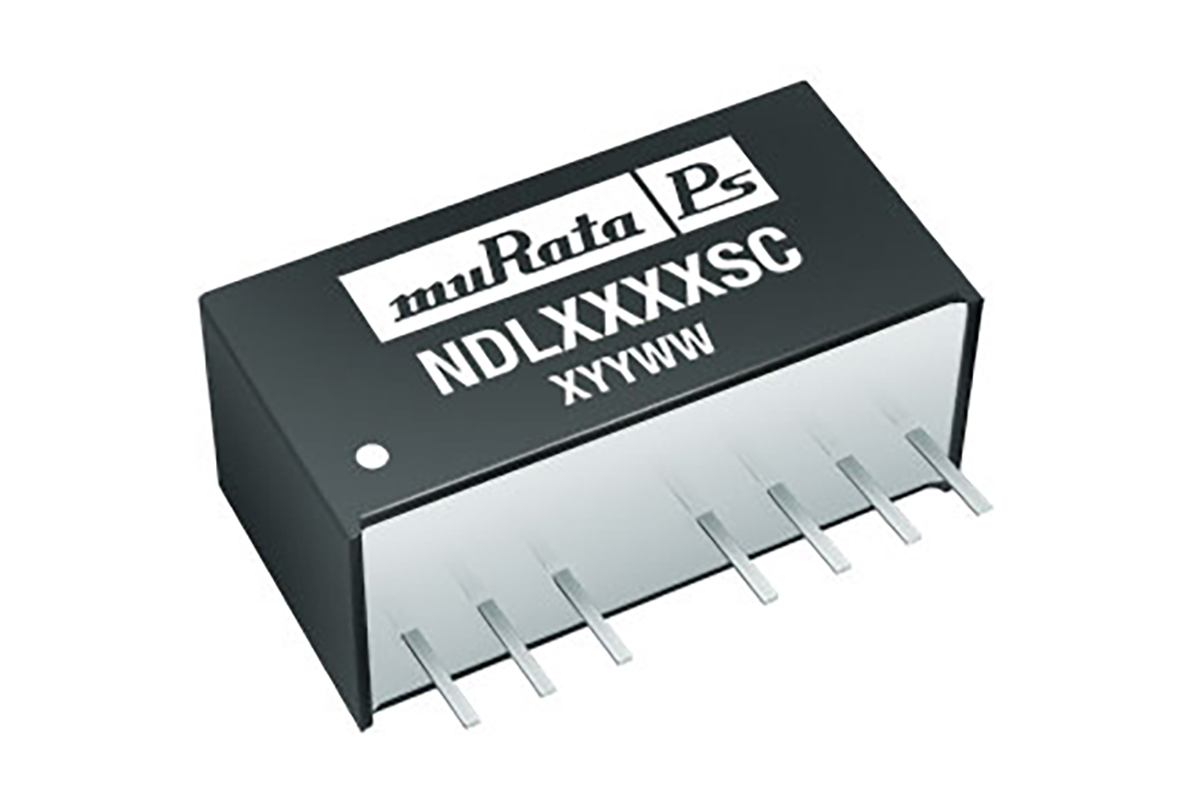 Murata Power Solutions NDL DC-DC Converter, 5V dc/ 400mA Output, 18 → 36 V dc Input, 2W, Through Hole, +85°C Max