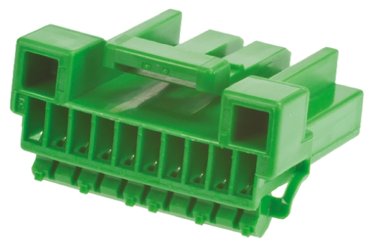 JAE, IL-AG5 Automotive Connector Socket Yellow Cable Mount 10 Way IL-AG5-10S-S3C1