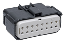 Molex Male Connector Housing, 5.84mm Pitch, 16 Way, 2 Row