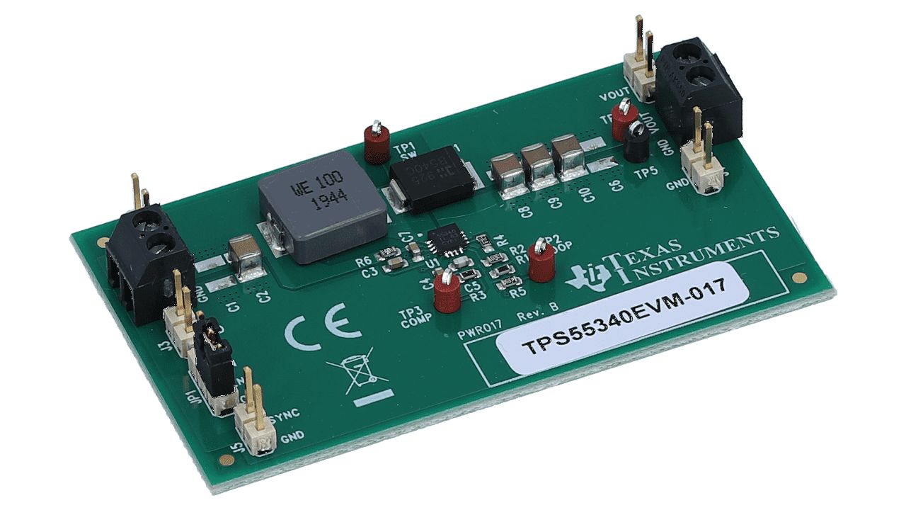 Texas Instruments Evaluation Module DC-DC Converter for TPS55340 for TPS55340