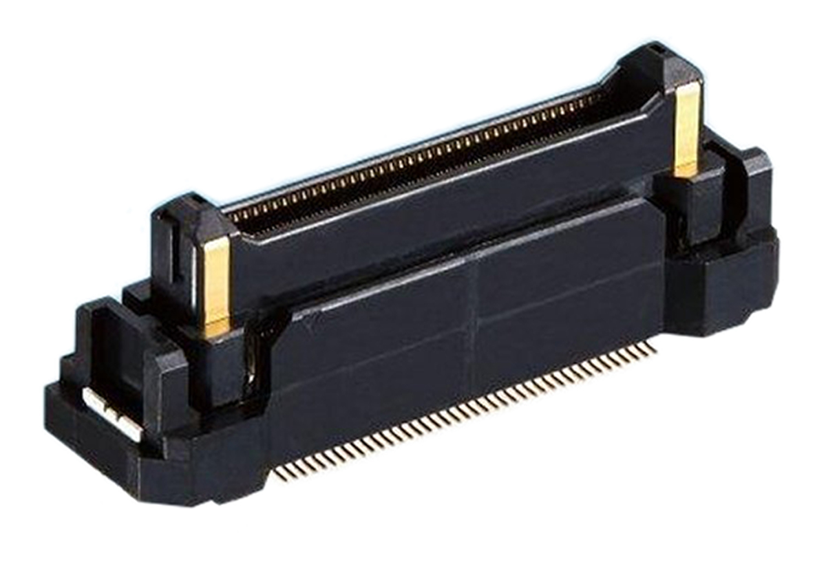 Hirose FunctionMAX FX23 Series Right Angle Surface PCB Header, 60 Contact(s), 0.5 mm Pitch, 2 Row, Shrouded