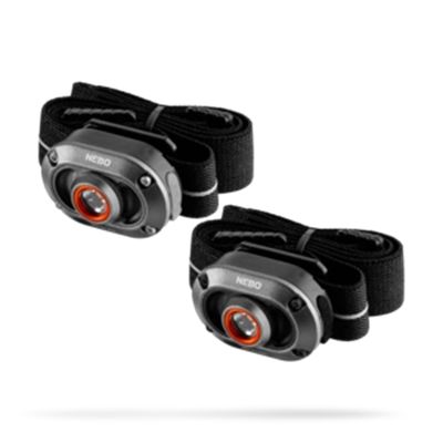 NEBO LED Head Torch Black - Rechargeable 250 lumens, 42.926 mm