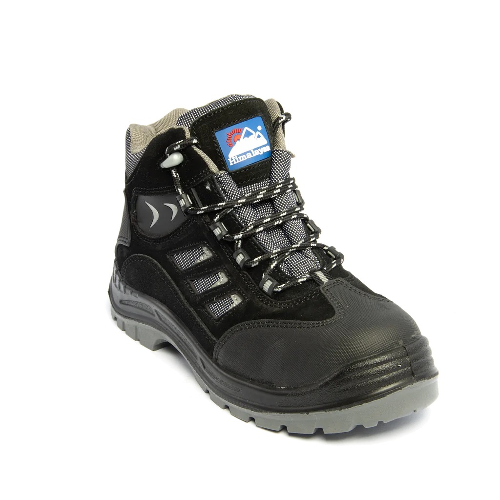 Himalayan 4114 Black Composite Toe Capped Unisex Safety Boots, UK 5, EU 39