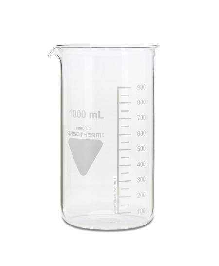 RS PRO Borosilicate Glass 1L Beaker