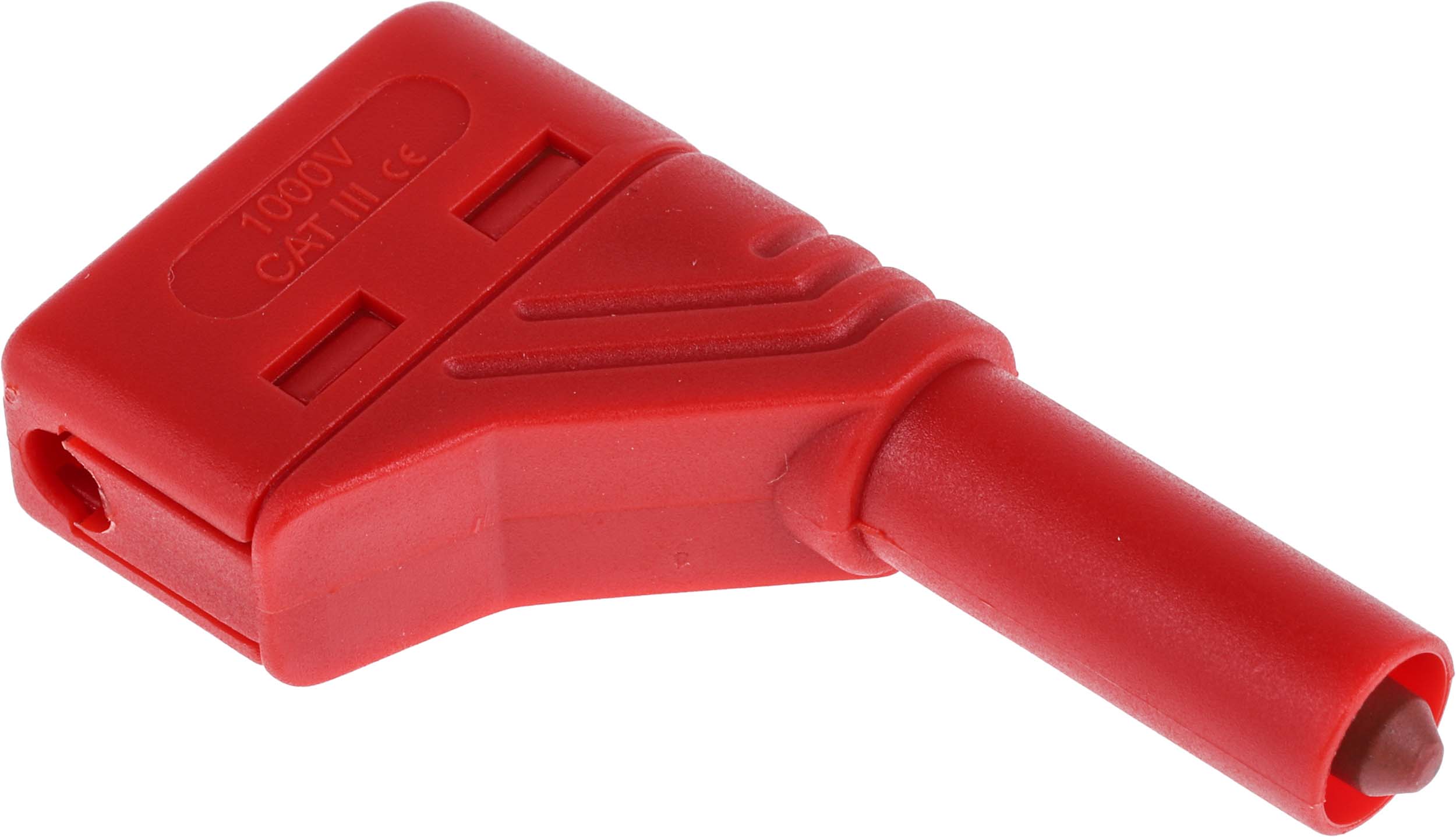 Hirschmann Test & Measurement Red Male Banana Plug, 4 mm Connector, Screw Termination, 24A, 1000V ac/dc, Nickel Plating