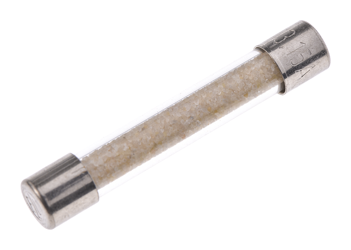 SIBA 3.15A F Glass Cartridge Fuse, 5 x 30mm