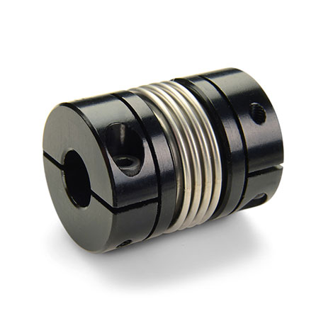 Ruland Bellows Coupling, 50.8mm Outside Diameter, 12mm Bore, 61.3mm Length Flexible Coupling
