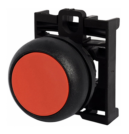 Eaton RMQ Titan M22 Series Push Button, Panel Mount, 22mm Cutout, IP67, IP69K