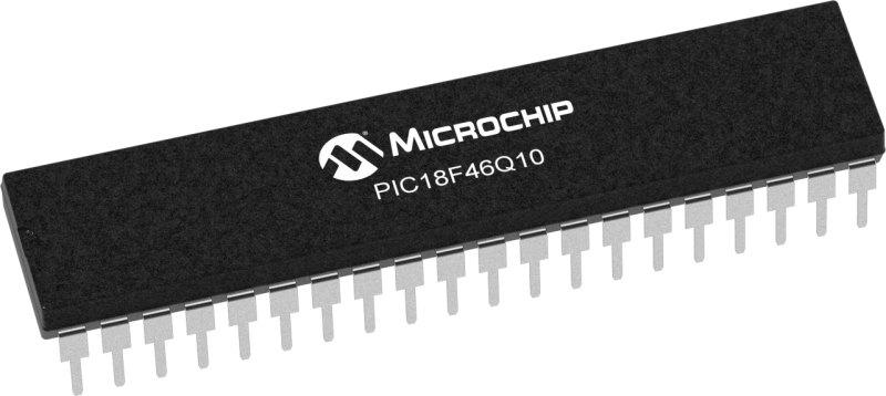 Microchip PIC, PIC18 Microcontroller, 64kB FLASH, 40-Pin PDIP