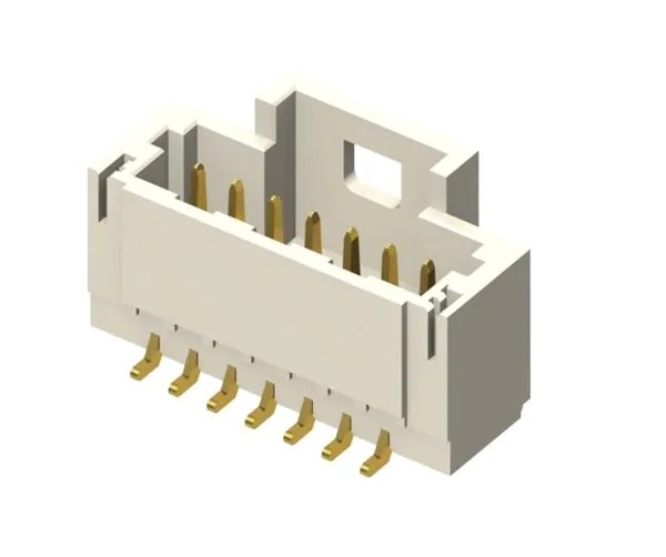 Samtec T1M Series Vertical Surface PCB Header, 6 Contact(s), 1 mm Pitch, 1 Row, Shrouded
