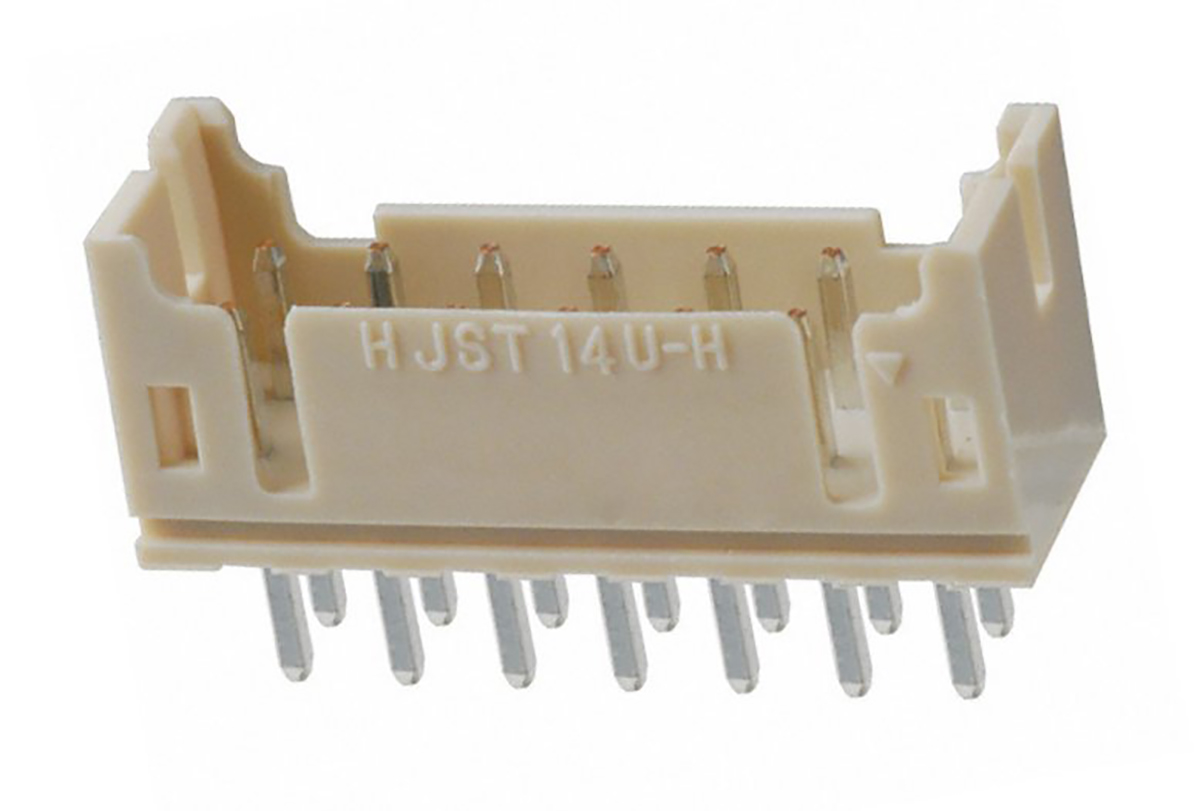 JST PHD Series Straight Through Hole PCB Header, 14 Contact(s), 2 mm Pitch, 2 Row, Shrouded