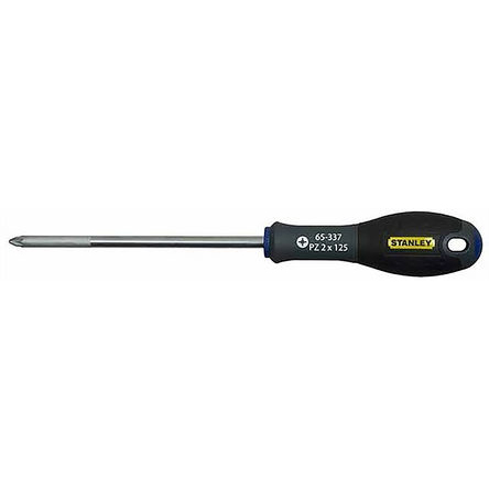 Stanley Pozidriv  Screwdriver, PZ2 Tip, 125 mm Blade